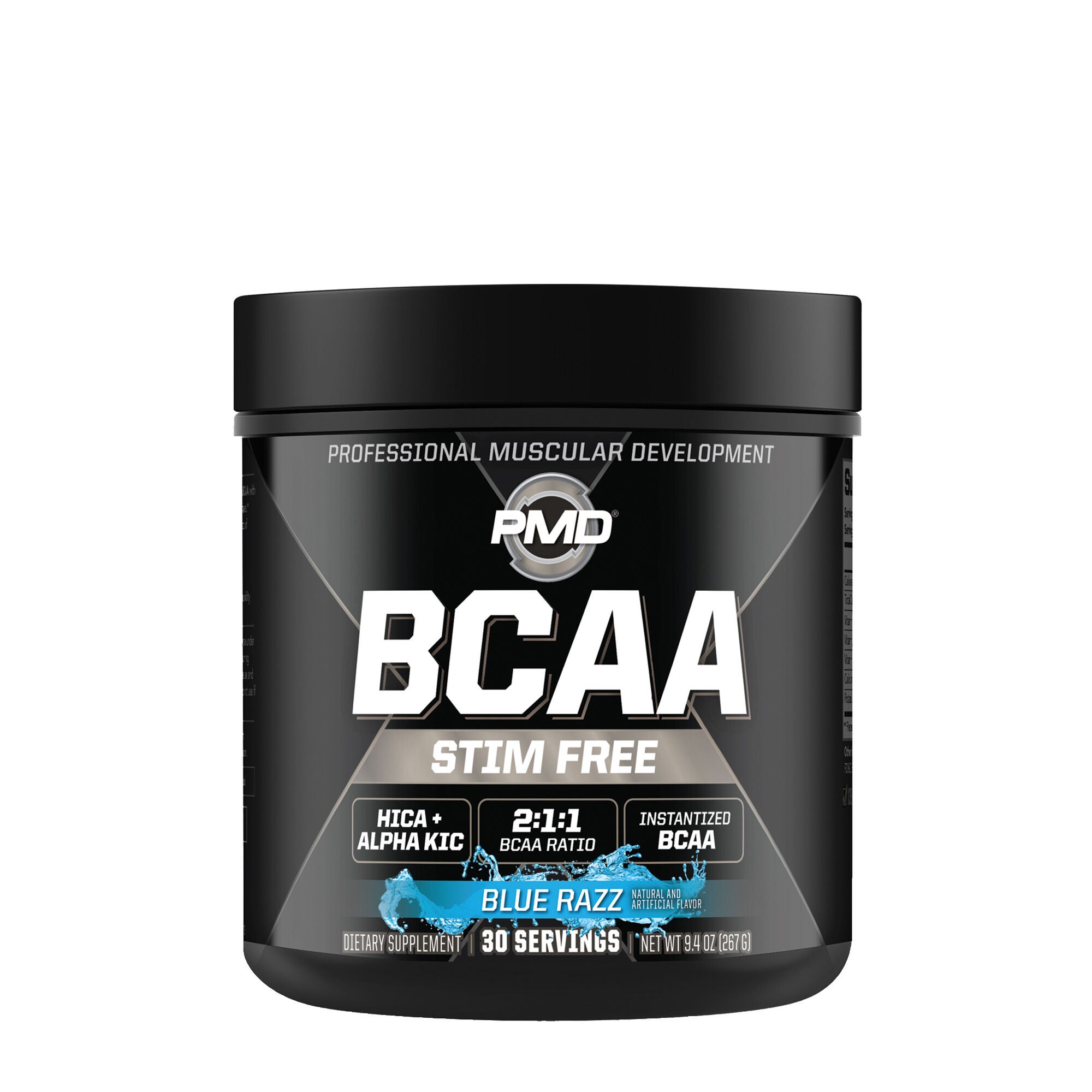 PMD® BCAA Stim Free Blue Razz (30 Servings) Blue Razz GNC